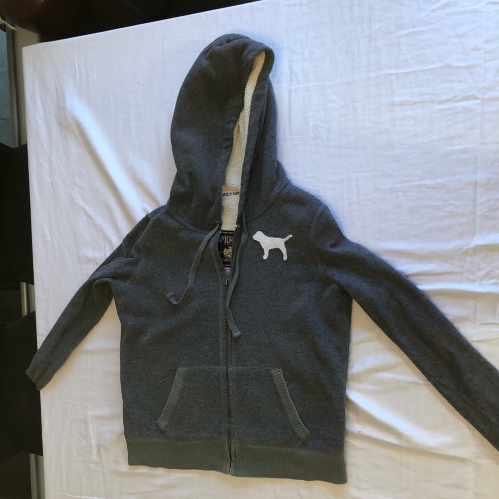 Pink Victoria secret hoodie